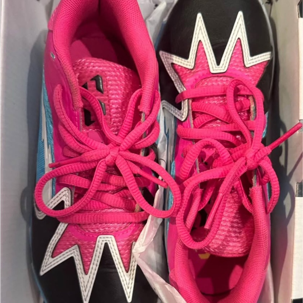 Puma Scoot Pink, Black, Aqua Blue Sneakers